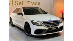 Mercedes-Benz S 63 AMG 2018 Mercedes S-63 AMG, Mercedes Warranty, Full Service History, GCC, Low Kms