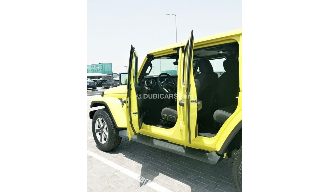 Jeep Wrangler Jeep Wrangler Sahara -2023 Yellow