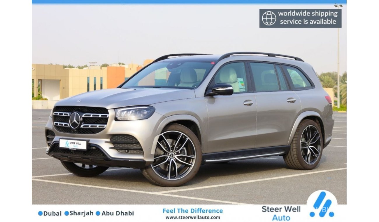 مرسيدس بنز GLS 450 AMG 4MATIC | 5 YEAR WARRANTY AND SERVICE PKG UPTO 105KM | VAT INC. | GCC SPECS