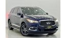 Infiniti QX60 Comfort 2017 Infiniti QX60, 7 Seater, Warranty, Service History, GCC