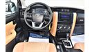 Toyota Fortuner AED 1599 PM | 2.7L EXR 4WD GCC DEALER WARRANTY