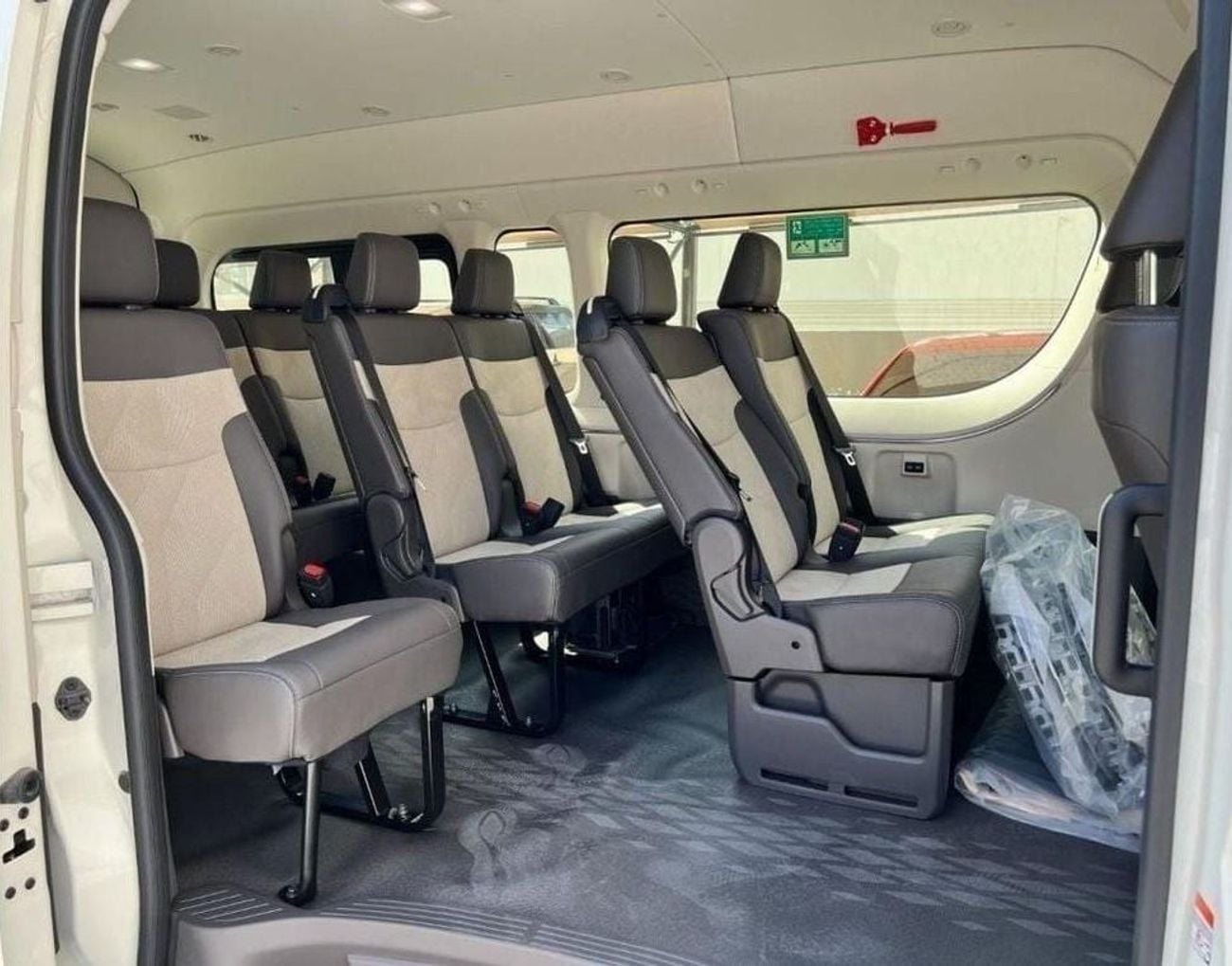تويوتا هاياس 2025 Toyota Hiace GL 13-Seater High-Roof Full-Option 3.5L V6 Petrol M/T RWD Export Only