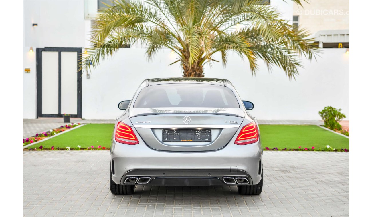 مرسيدس بنز C 63 AMG AMG Edition 1 Full Agency Service History - AED 4,876 Per Month! - 0% DP