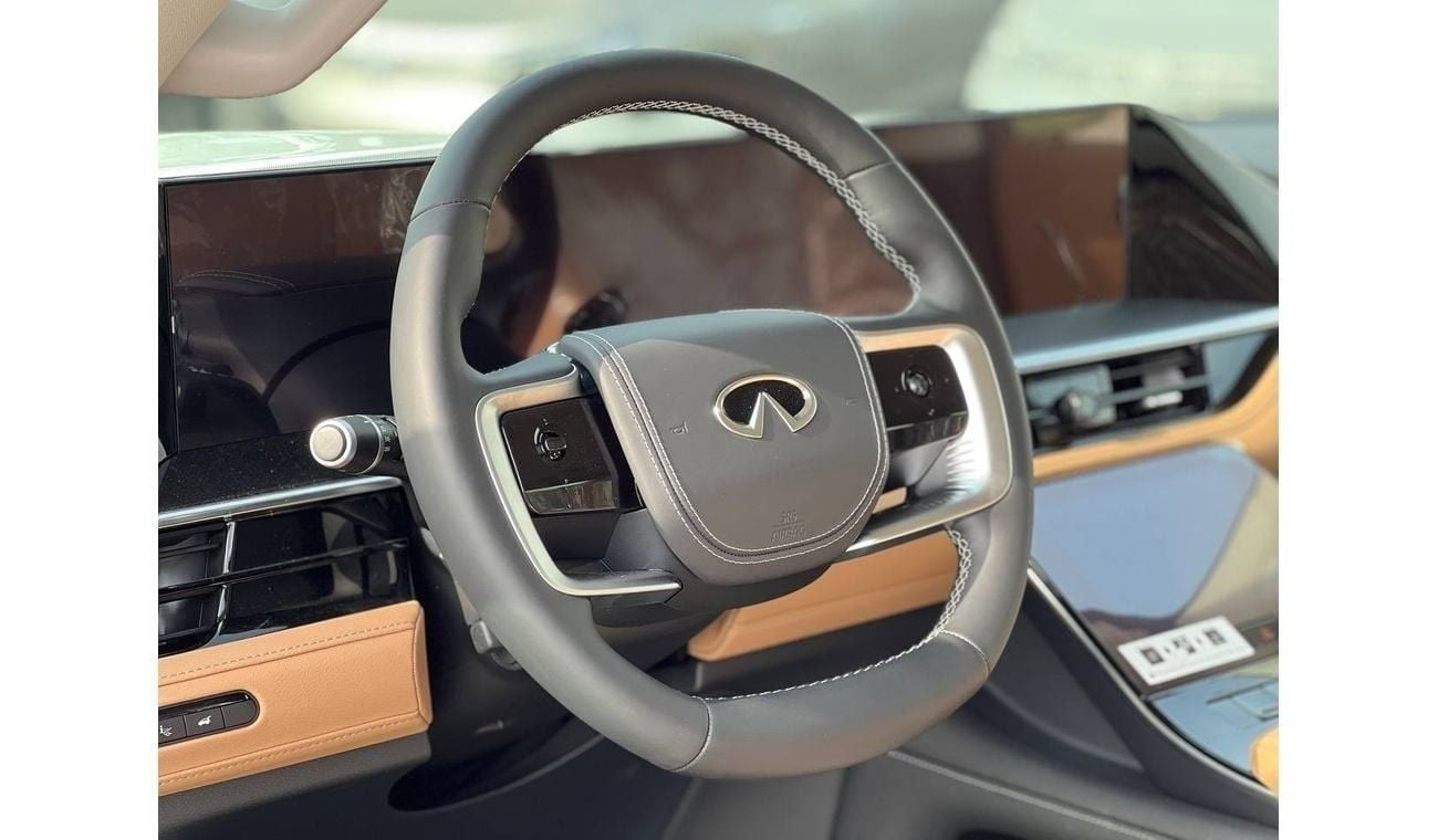 Infiniti QX80 3.5L TWIN TURBO PTR A/T // 2025 // FULL OPTION WITH 360 CAMERA , COOLING&HEATED SEATS , COOL BOX //