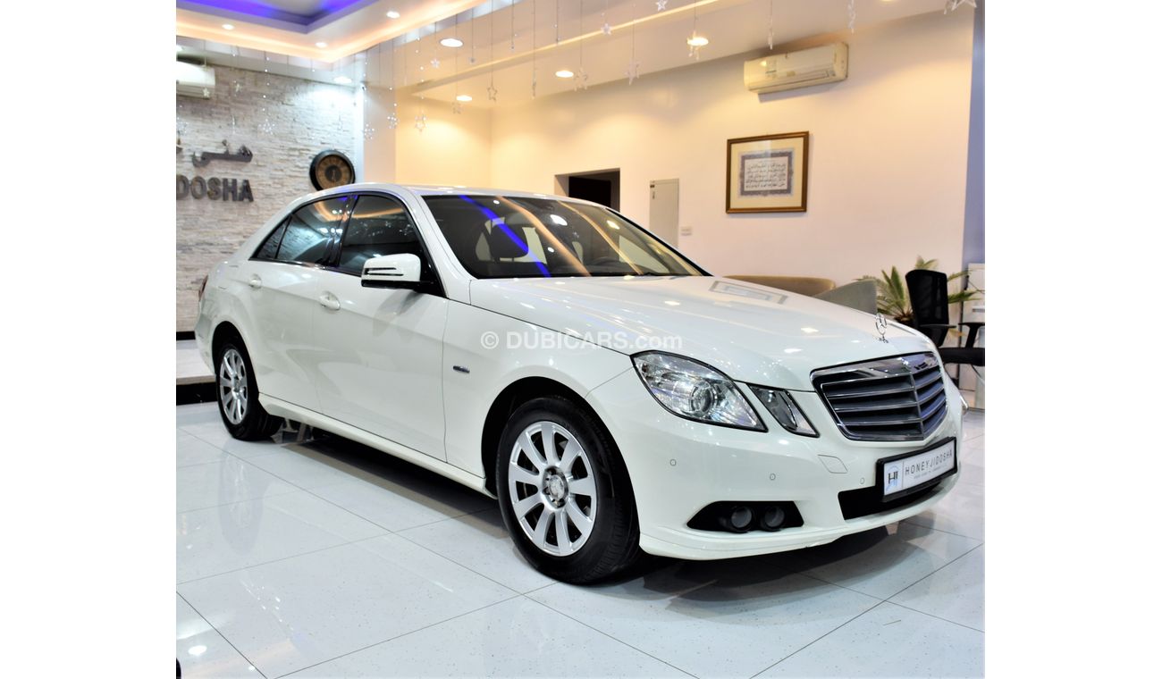 مرسيدس بنز E200 EXCELLENT DEAL for our Mercedes Benz E200 2012 Model!! in White Color! GCC Specs