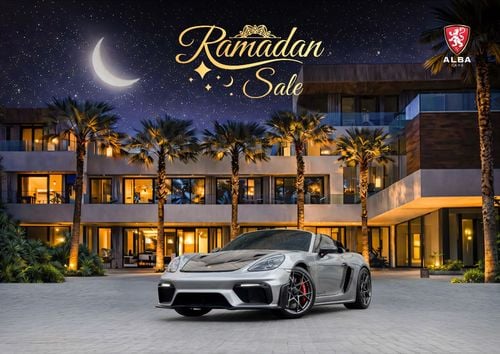 بورش 718 سبيدر Porsche 718 Spyder Rs  | 12,338 P.M | 0% Downpayment | Weissach Agency Warranty!