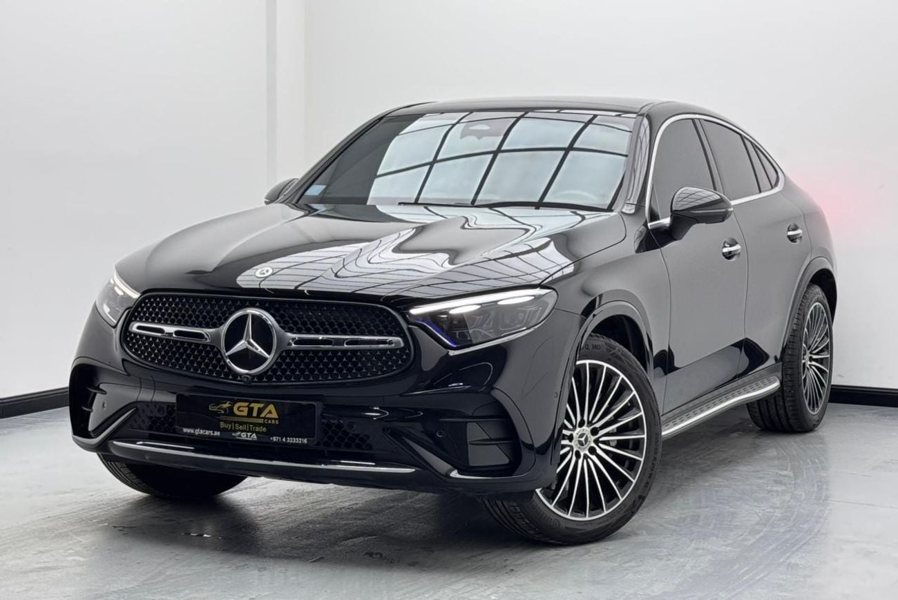 Mercedes Benz GLC200 STD 2025 Mercedes-Benz GLC200 AMG 4MATIC Coupe, 2029 Mercedes Warranty and Service Pack, GCC