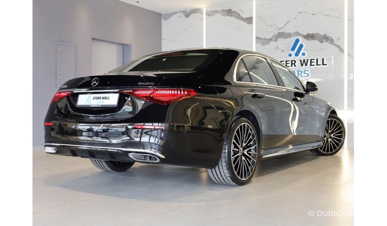 Mercedes-Benz S 500 AMG 4Matic | 5 Years Warranty Service Package Upto 105KM | GCC