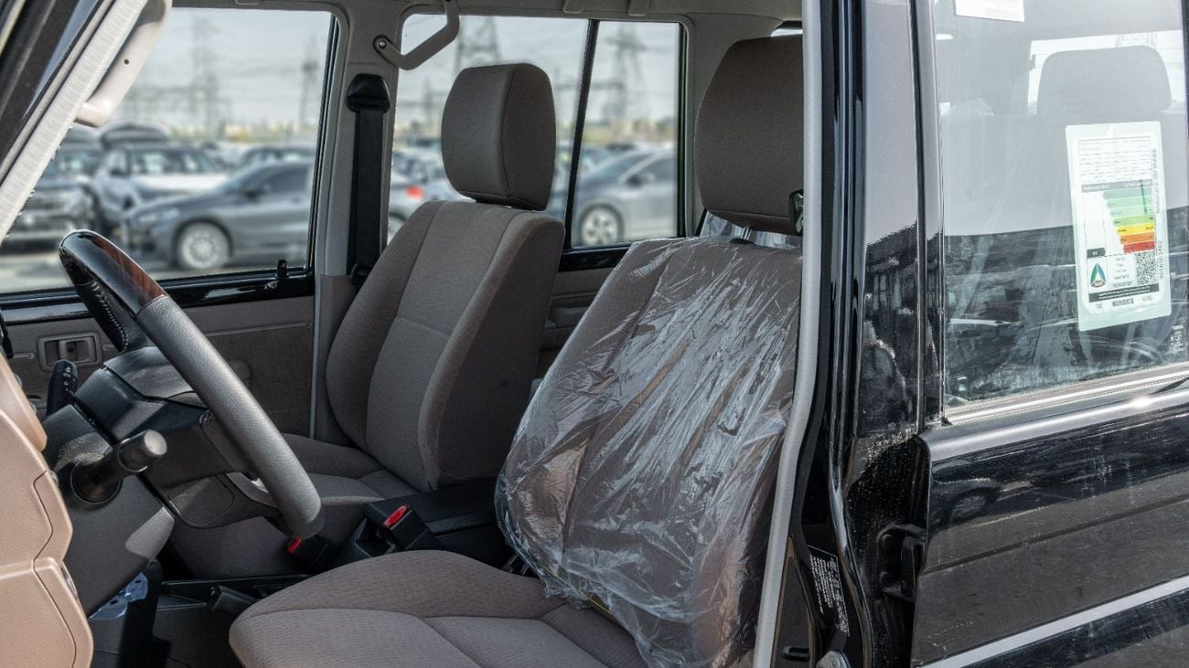 Toyota Land Cruiser 70 2026 Toyota Land Cruiser LC76 4.0L AT Petrol (Black-Brown) With Radar