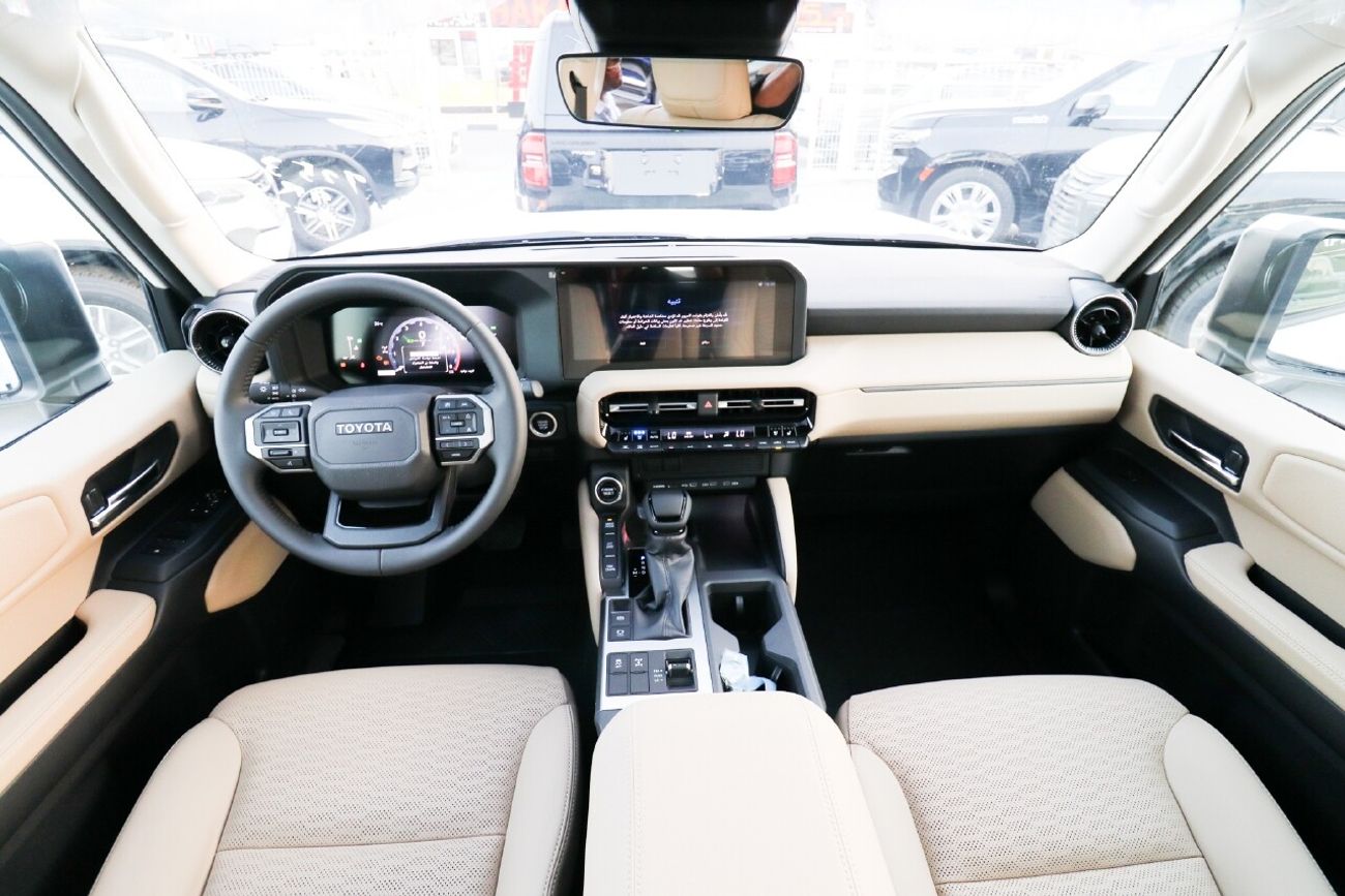 تويوتا برادو 2.7L Petrol / High Option / Sunroof / Driver Power With Leather Seats / 2024MY