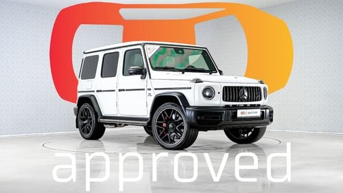 Mercedes-Benz G 63 AMG 4MATIC SUV G63 AMG | AED 10,707 PM | Up to 3 Years Unlimited Warranty |
