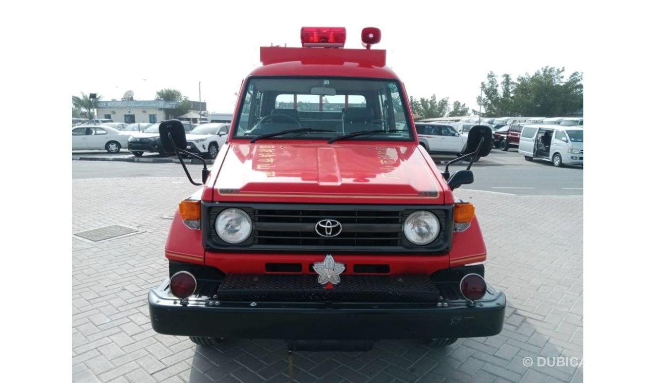 تويوتا لاند كروزر بيك آب TOYOTA LAND CRUISER FIRE TRUCK RIGHT HAND DRIVE (PM992)