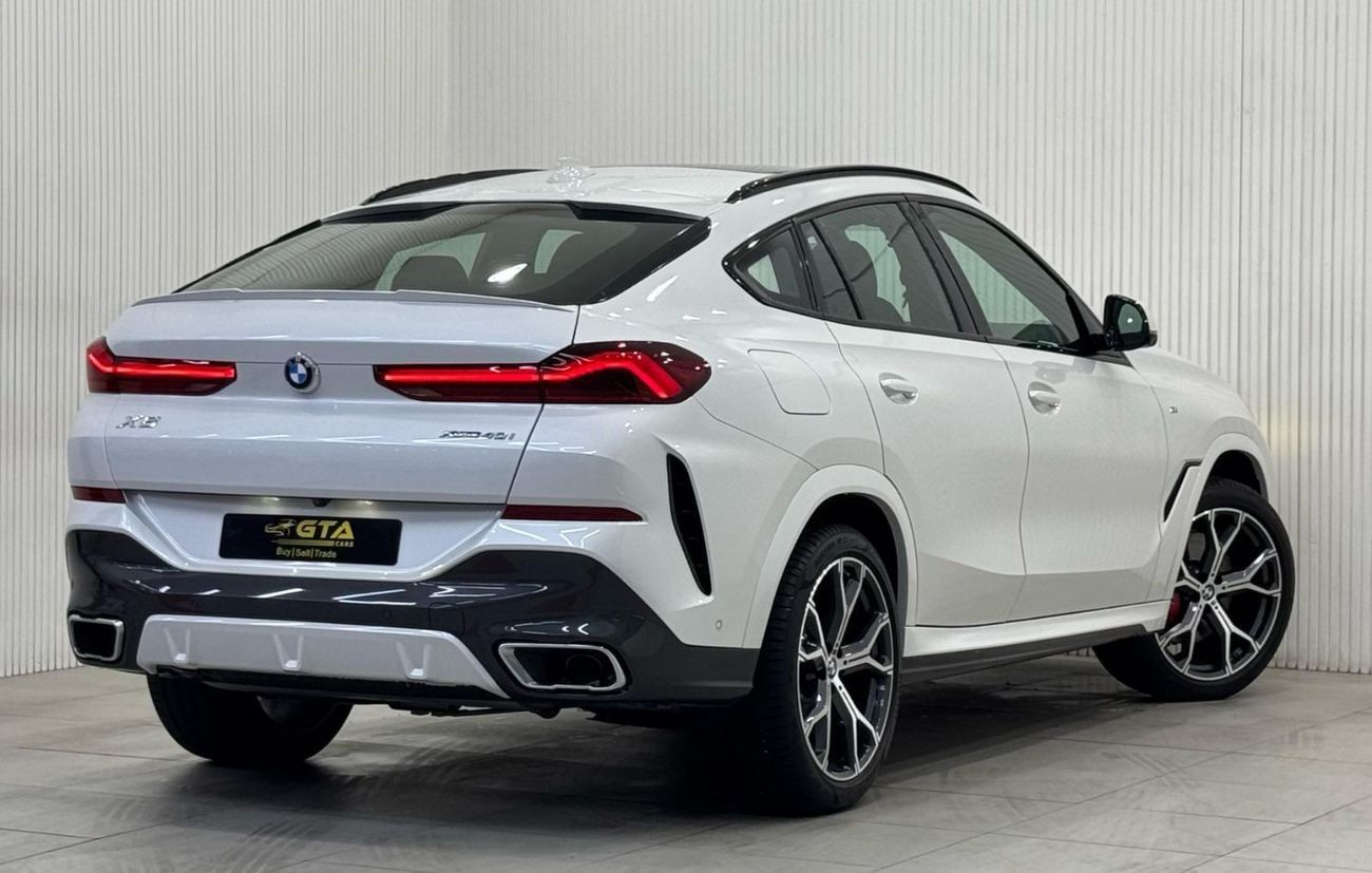 BMW X6 40i M Sport 3.0L 2022 BMW X6 xDrive40i M-Sport, 2027 BMW Warranty + Service Pack, Full Options, Very