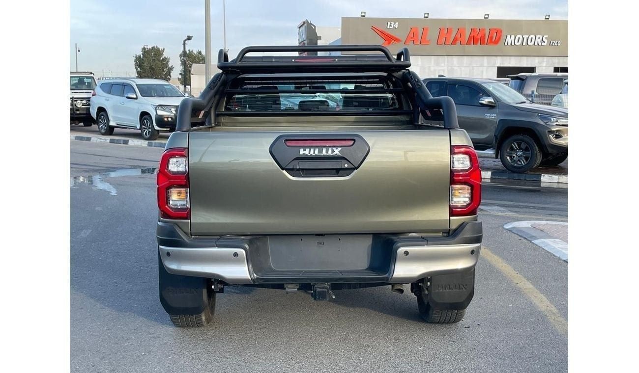 تويوتا هيلوكس diesel 2.8 liter automatic right hand drive with 4 side cameras leather power seats push button star