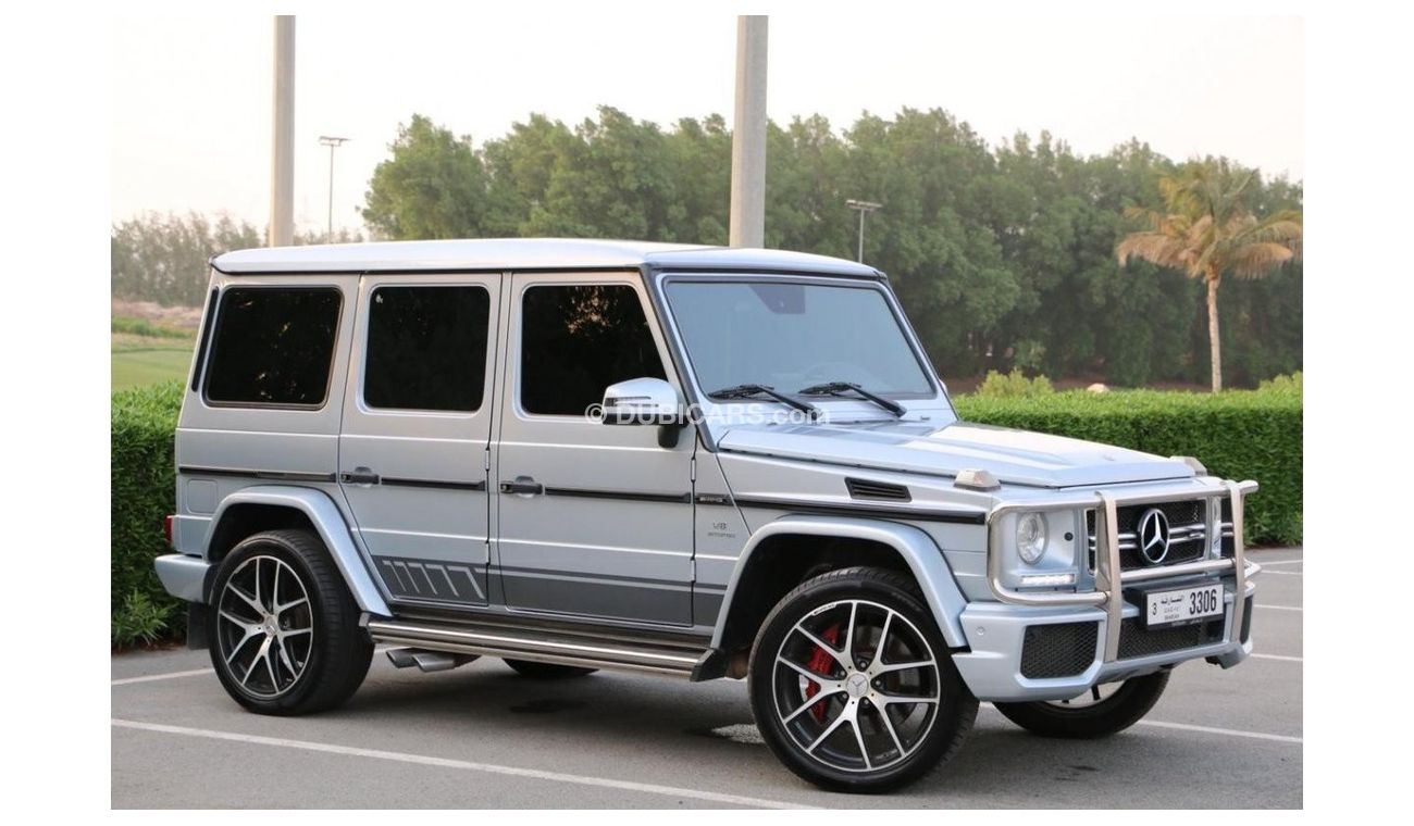 Mercedes-Benz G 63 AMG MERCEDES BANZ G63 2018 GCC FULL OPTION PERFECT CONDITION ORIGINAL PAINT