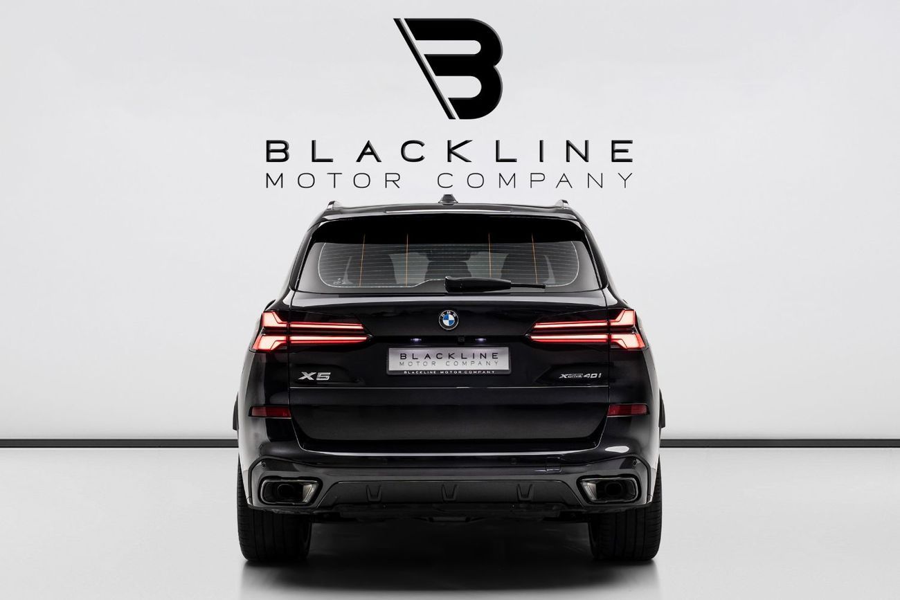 BMW X5 40i M Sport 3.0L 2024 BMW X5 xDrive40i, 2029 BMW Warranty + Service Contract, Low KMs, GCC