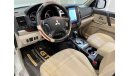 Mitsubishi Pajero 2017 Mitsubishi Pajero, Full Service History, Warranty, Service Contrcat, Low Kms, GCC