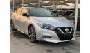 Nissan Maxima نيسان ماكسيما 2018 فول 5 كاميرات بانوراما ستارة تبريد مقاعد تشغيل عن بعد