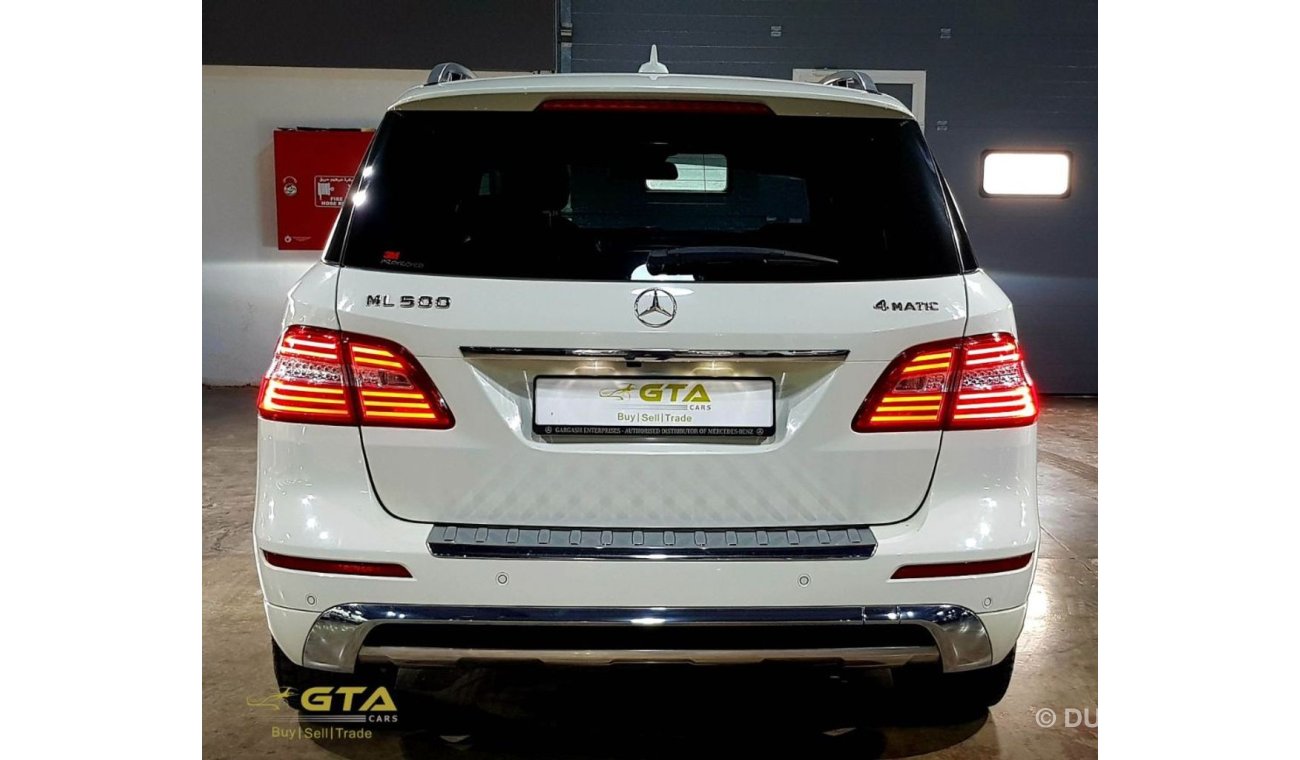 Mercedes-Benz ML 500 2013 Mercedes ML-500 4 Matic, Full Service History, GCC