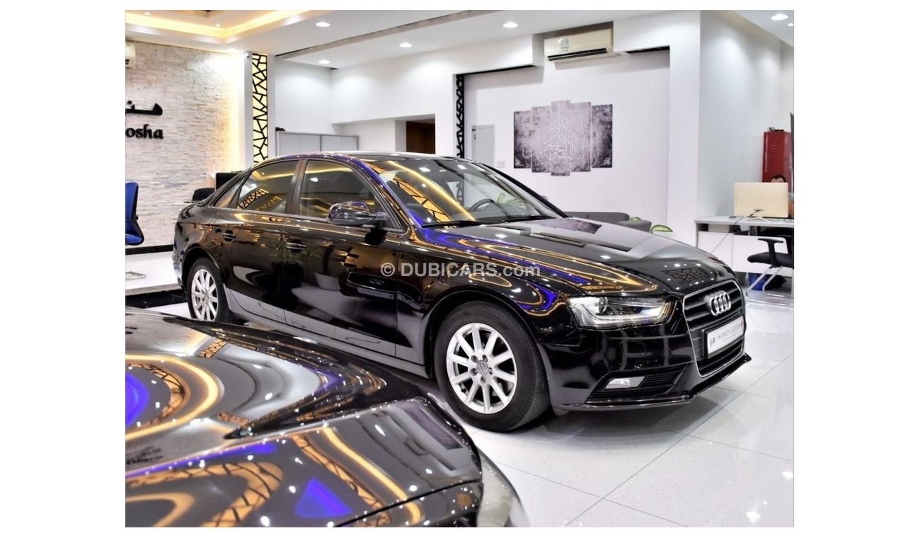 أودي A4 EXCELLENT DEAL for our Audi A4 25TFSi ( 2016 Model ) in Black Color GCC Specs