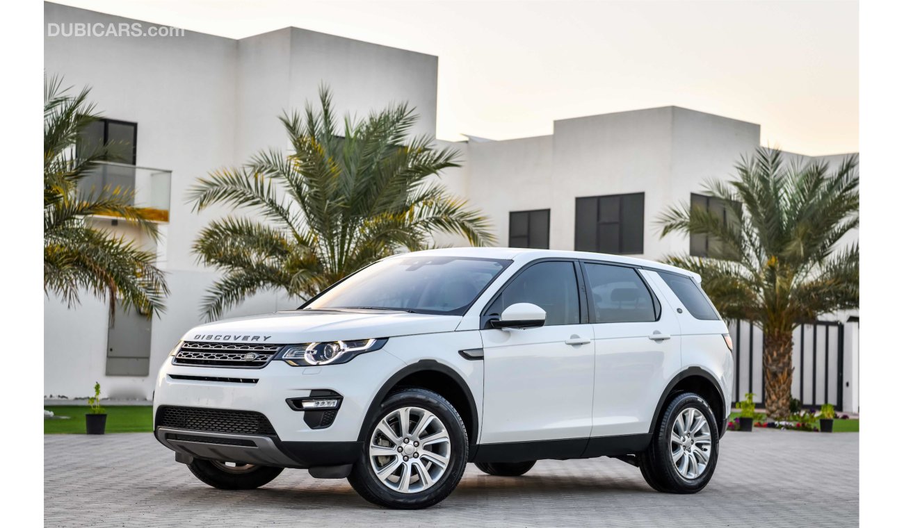 Land Rover Discovery Sport - 2015 - Under Agency Warranty - AED 2,134 P.M - 0% DOWNPAYMENT