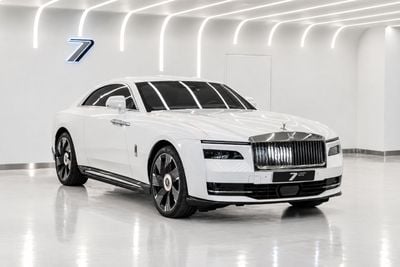 Rolls Royce Spectre STANDARD Silver Badge | GCC Specs | WARRANTY AND SERVICE | EXCELLENT CONDITION
