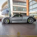 Porsche 918 Spyder Std 4.6L 2015 PORSCHE 918 SPYDER WEISSACH DONE ONLY 8000KM