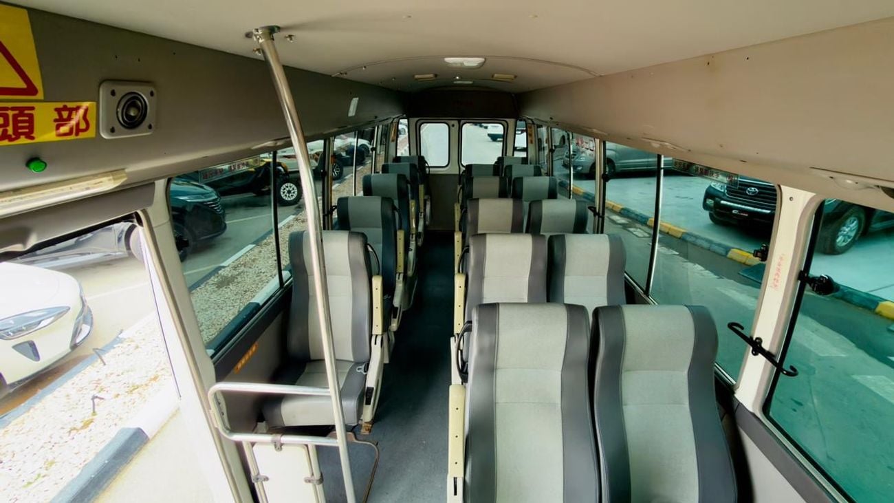 Toyota Coaster Fully luxury seats fully covered by cameras