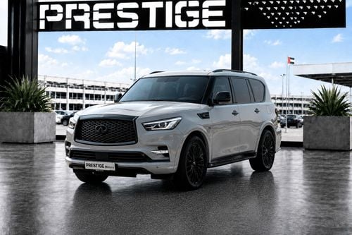 إنفينيتي QX80 LUXURY GCC 2019 Nardo Grey Unique Interior Design by MBS