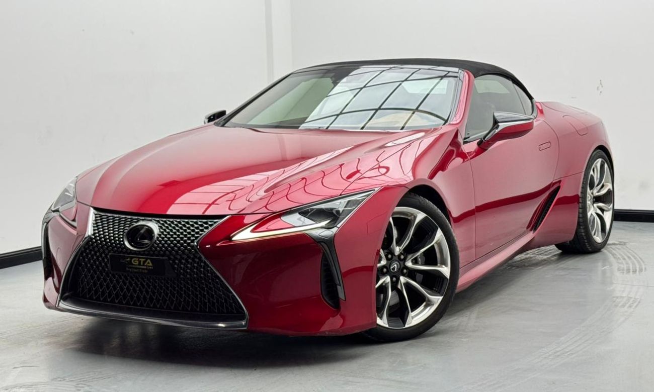 Lexus LC500 Carbon 5.0L 2021 Lexus LC500 Carbon, 2026 / Dec Lexus Warranty, Lexus Service History, GCC