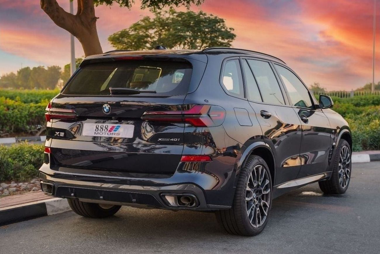 BMW X5 40i M Sport 3.0L 2024 BMW X5 X-Drive 40i 3.0L V6 Carbon Black 0Km