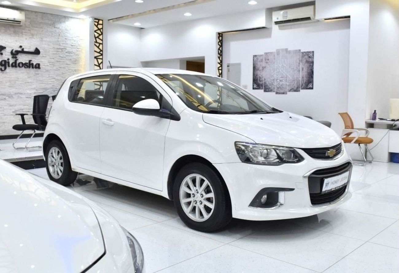 Chevrolet Aveo EXCELLENT DEAL for our Chevrolet Aveo ( 2019 Model ) in White Color GCC Specs