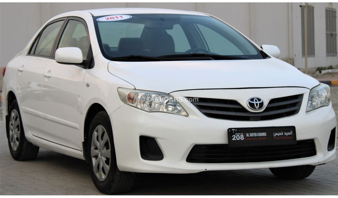 تويوتا كورولا تويوتا كورولا 2011 خليجي بحالة ممتازة بدون حوادث نظيفه جدا من الداخل والخارج