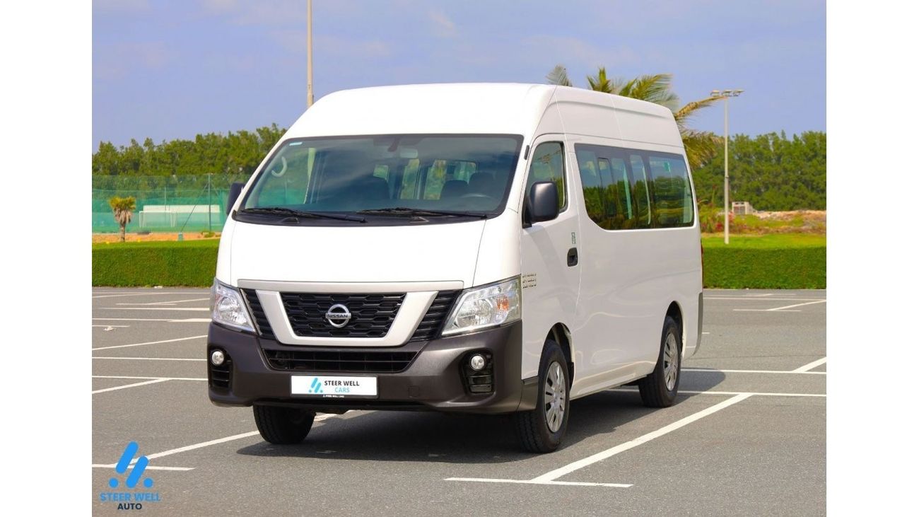 نيسان NV350 Urvan 2021 /13 High Back Executive Seats / 2.5 Petrol M/T / GCC / Like New Condition