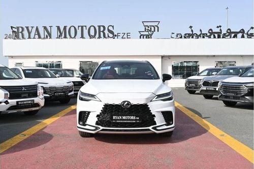 لكزس RX 500h F SPORT PERFORMANCE Lexus RX500h F-Sport 2.4L,  In-line 4, Turbo, Hybrid, AWD Model 2026, Color Whit