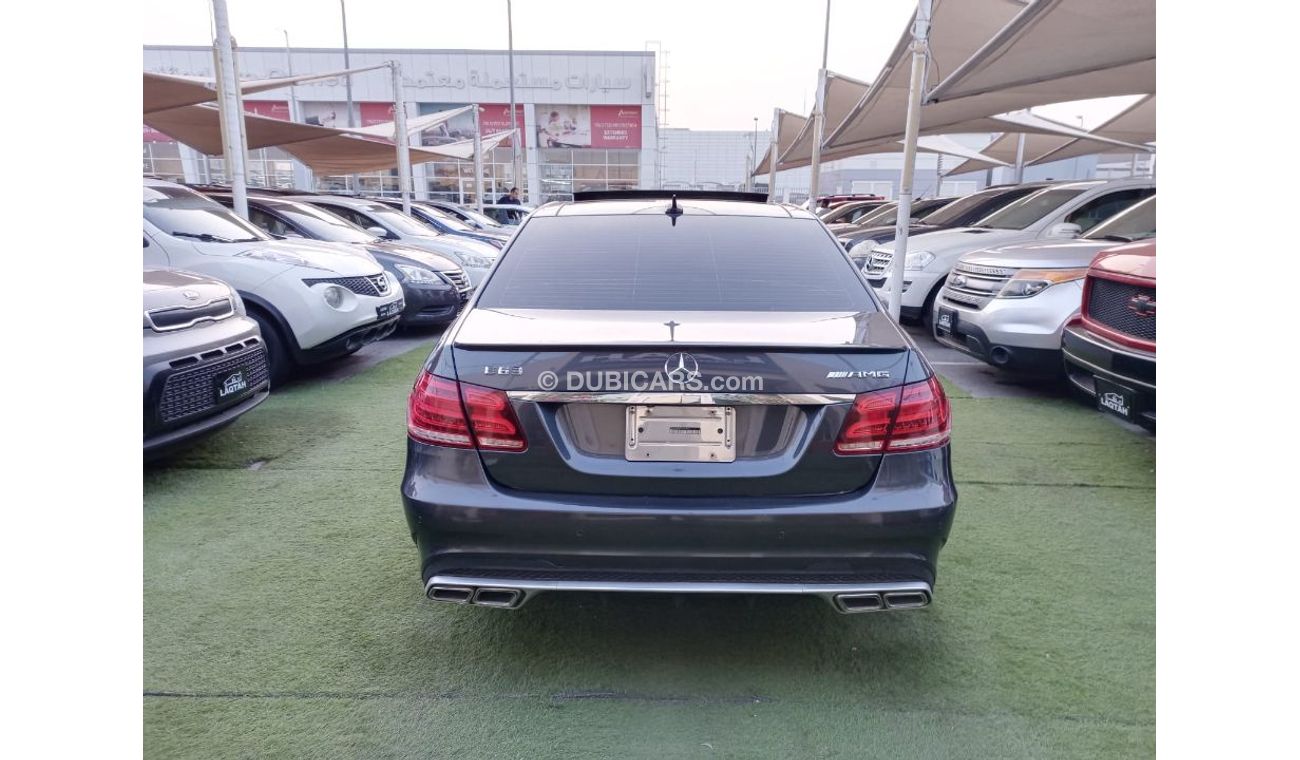 مرسيدس بنز E 350 بدى كت 63 موديل 2014 بانوراما مثبت سرعة تحكم رنجات حساسات جلد سنتر لوك شاشة كاميرا بحالة ممتازة
