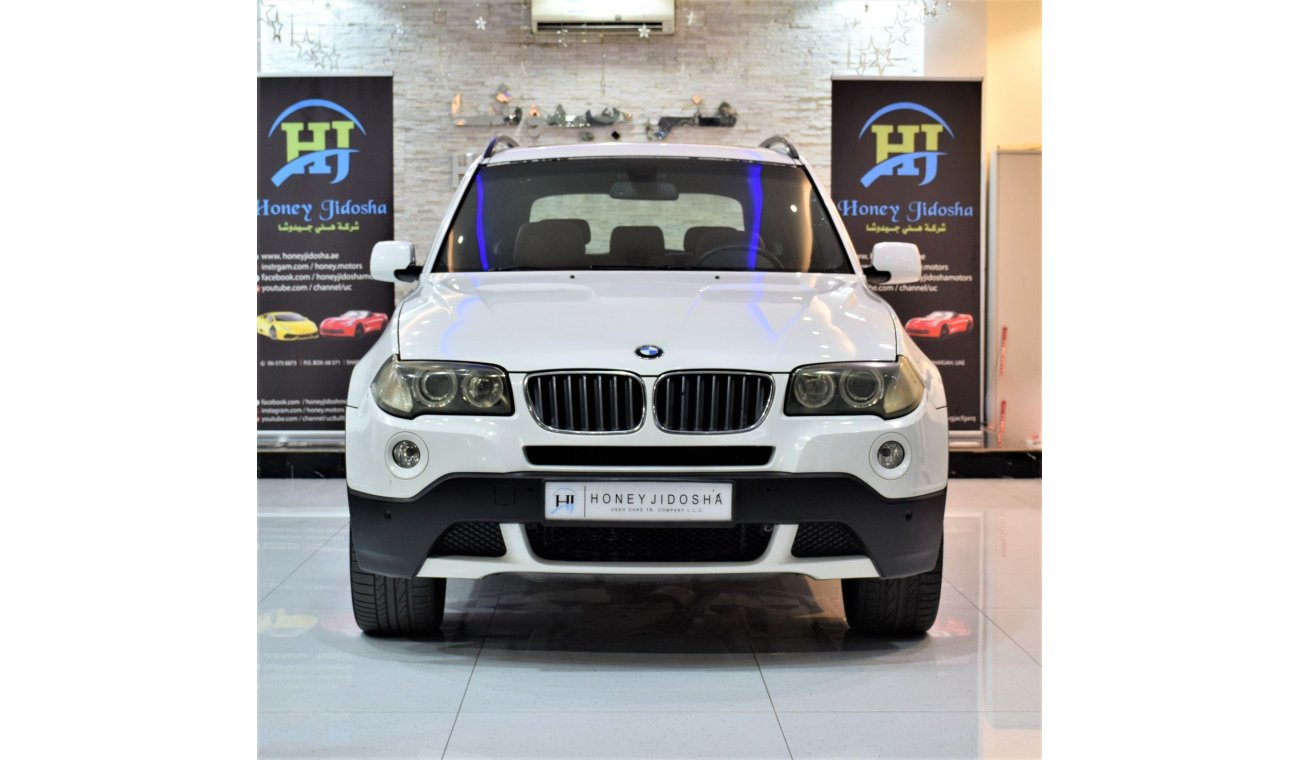 BMW X3 EXCELLENT DEAL for our BMW X3 3.0Si 2009 Model!! in White Color! GCC Specs