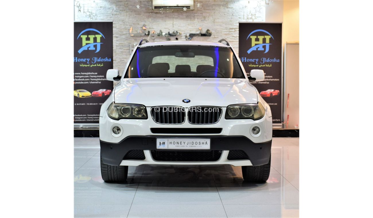 BMW X3 EXCELLENT DEAL for our BMW X3 3.0Si 2009 Model!! in White Color! GCC Specs