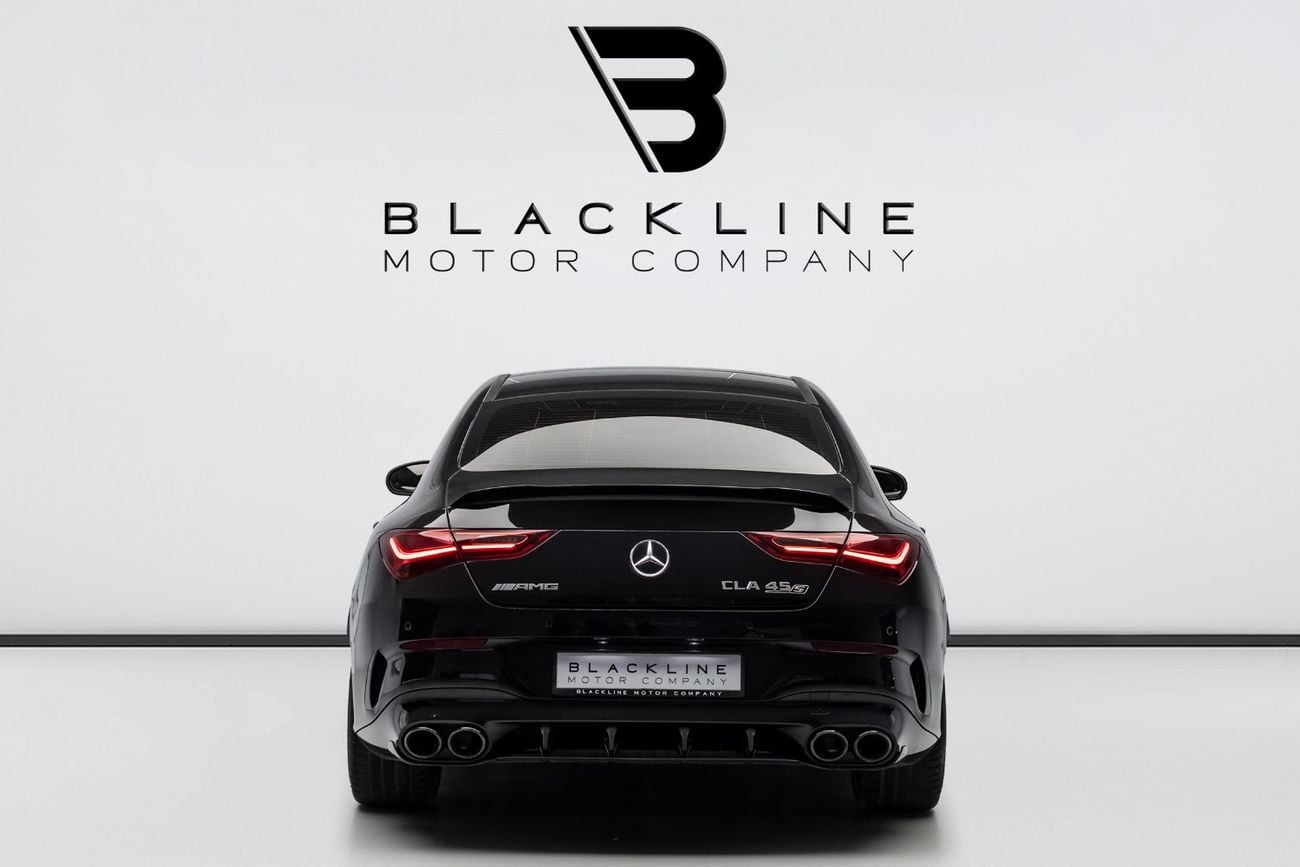 Mercedes Benz CLA 45 AMG S BACK TO DUBAI | BACK IN MOTION | 2028 Mercedes Warranty + Service Contract, GCC