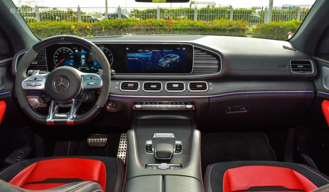 مرسيدس بنز GLE 53 Perfect Condition | GLE 53 AMG Coupe 4MATIC+ V6, Rear Entertainment, HUD | 2021 | Germany Specs