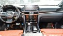 لكزس LX 570 Super Sport 5.7L Petrol Full Option with MBS Autobiography VIP Massage Seat and Roof Star Light ( Ex