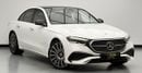 Mercedes-Benz E300 2025 Mercedes-Benz E300, 5 Year Mercedes Warranty + Service Contract, GCC