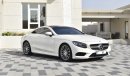 Mercedes-Benz S 500 Coupe 4Matic Exterior view