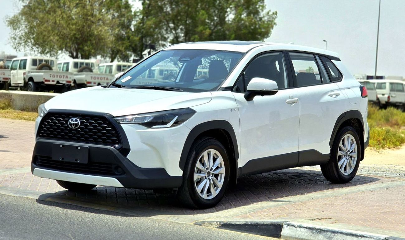 تويوتا كورولا كروس TOYOTA COROLLA CROSS 2.0L ELITE PLUS - FULL - 2025 - WHITE INSIDE BLACK