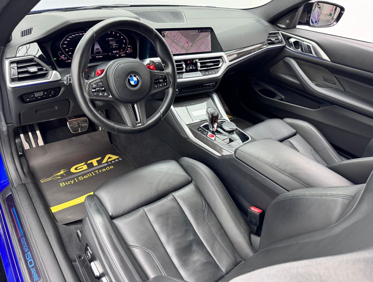 BMW M4 Competition 3.0L 2023 BMW M4 Competition, Edition 50 Jahre BMW M, 2028 BMW Warranty + Service Contra