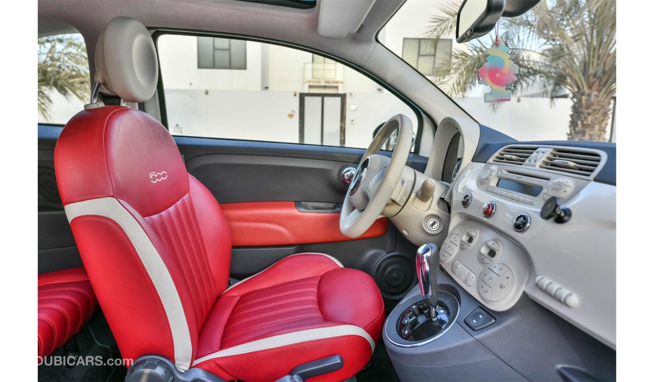 Fiat 500 2015 Lounge Edition - Full Option - AED 764 PM - 0% DP