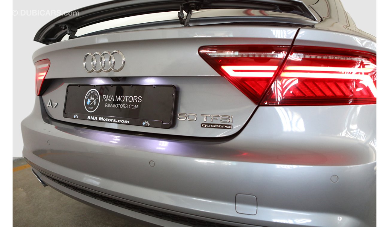 أودي A7 2016 Quattro 50 TFSI S-Line (Audi Unlimited km Warranty, )