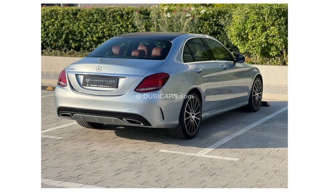Mercedes-Benz C 200 AMG Pack Mercedes C200 AMG  Panoramic  2017 GCC  Under Warranty
