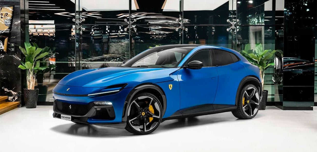 Ferrari Purosangue 6.5L V-12 Naturally Aspirated Engine