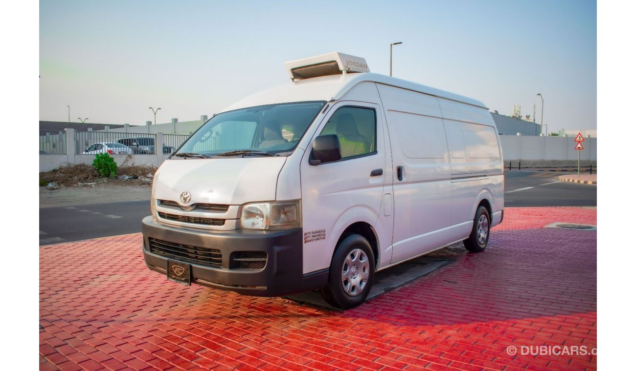 تويوتا هاياس 2010 | TOYOTA HIACE 2.7L | 3-STR CHILLER PANEL VAN | HIGH-ROOF | 5-DOORS | GCC | VERY WELL-MAINTAINE